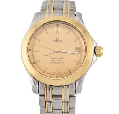 Lot 45 - 1980S OMEGA SEAMASTER AUTOMATIC CHRONOMETER WRISTWATCH