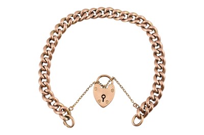 Lot 357 - 9CT GOLD BRACELET