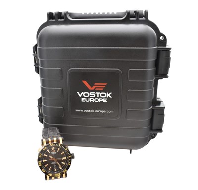 Lot 114 - VOSTOK EUROPE ENERGIA ROCKET GENTLEMEN'S WRISTWATCH