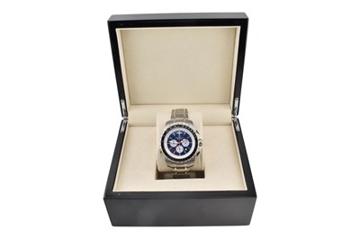 Lot 129 - OCEANAUT AVIADOR STAINLESS STEEL GENTLEMEN'S ANALOGUE QUARTZ WRISTWATCH