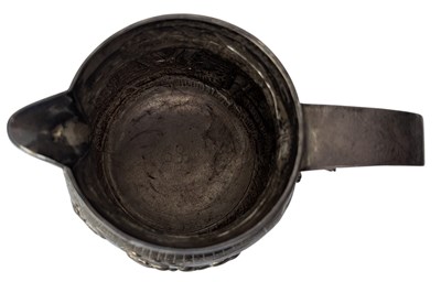 Lot 4 - LARGE EARLY 20TH CENTURY CONTINENTAL SILVER REPOUSSE WATER JUG
