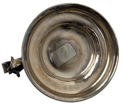 Lot 4 - LARGE EARLY 20TH CENTURY CONTINENTAL SILVER REPOUSSE WATER JUG
