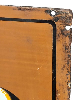 Lot 132 - EARLY 20TH CENTURY WILLS STAR CIGARETTES ENAMEL SIGN