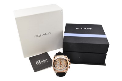 Lot 78 - POLANTI TORQUE SWISS GENTLEMAN'S WRISTWATCH