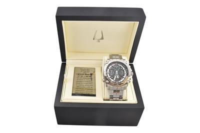 Lot 8 - BULOVA CHRONOGRAPH 140 AMERICAN INNOVATION WRISTWATCH