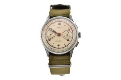 Lot 262 - MID CENTURY 1960S NADAL CHRONOMETER WRISTWATCH - LANDERON MOVEMENT