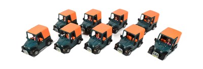 Lot 584 - POSTMAN PAT - X9 POSTMAN PAT AMY'S FRICTION DRIVE 4X4 CAR