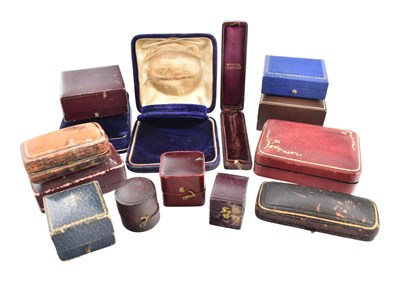 Lot 83 - COLLECTION OF JEWELLERY BOXES