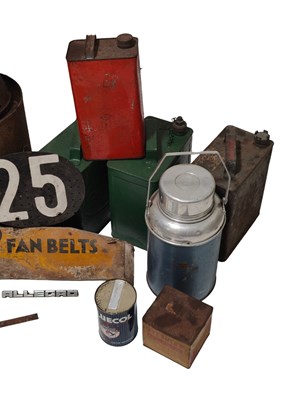 Lot 155 - MIXED SELECTION OF 20TH CENTURY GARAGE RELATED ITEMS