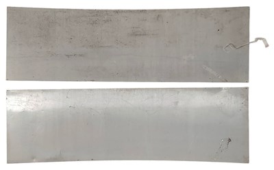 Lot 41 - NEWSAGENTS - THREE 20TH CENTURY ADVERTISING SIGNS