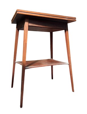 Lot 443 - EARLY 20TH CENTURY EDWARDIAN INLAID MAHOGANY CARD TABLE