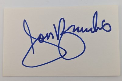 Lot 47 - ACTORS - JONATHAN BRANDIS (D.2003) - AUTOGRAPH