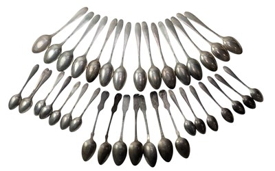 Lot 20 - LARGE COLLECTION OF GERMAN CONTINENTAL 800 SILVER FLATWARE, APPROX. 215 PIECES