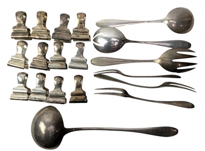 Lot 20 - LARGE COLLECTION OF GERMAN CONTINENTAL 800 SILVER FLATWARE, APPROX. 215 PIECES