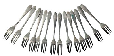 Lot 20 - LARGE COLLECTION OF GERMAN CONTINENTAL 800 SILVER FLATWARE, APPROX. 215 PIECES