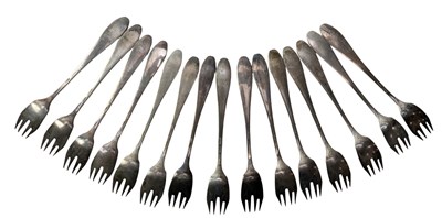 Lot 20 - LARGE COLLECTION OF GERMAN CONTINENTAL 800 SILVER FLATWARE, APPROX. 215 PIECES