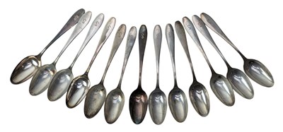 Lot 20 - LARGE COLLECTION OF GERMAN CONTINENTAL 800 SILVER FLATWARE, APPROX. 215 PIECES
