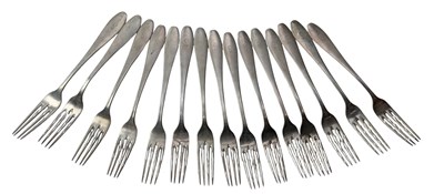 Lot 20 - LARGE COLLECTION OF GERMAN CONTINENTAL 800 SILVER FLATWARE, APPROX. 215 PIECES