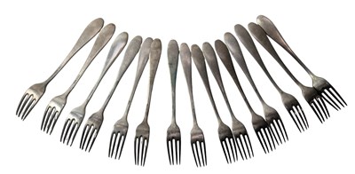 Lot 20 - LARGE COLLECTION OF GERMAN CONTINENTAL 800 SILVER FLATWARE, APPROX. 215 PIECES