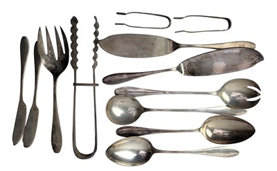 Lot 20 - LARGE COLLECTION OF GERMAN CONTINENTAL 800 SILVER FLATWARE, APPROX. 215 PIECES