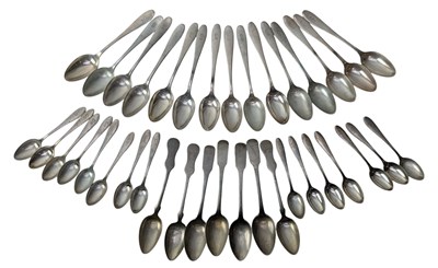 Lot 20 - LARGE COLLECTION OF GERMAN CONTINENTAL 800 SILVER FLATWARE, APPROX. 215 PIECES