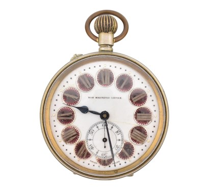 Lot 480 - EARLY 20TH CENTURY SWISS GOLIATH POCKET WATCH
