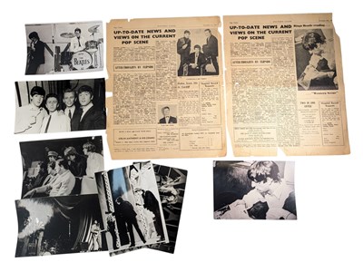Lot 297 - THE BEATLES - BRISTOL & SOUTH WEST - 'UNSEEN' PHOTOGRAPHS & RINGO STARR NEWSPAPER