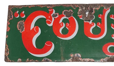 Lot 186 - COUNTRY CIGARETTES - EARLY 20TH CENTURY ENAMEL SIGN