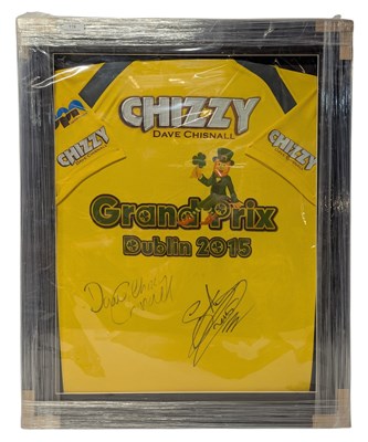 Lot 134 - DARTS - DAVE CHISNALL AUTOGRAPHED SHIRT