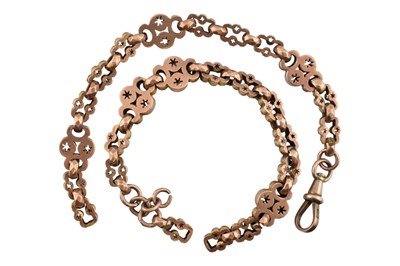 Lot 54 - 19TH CENTURY BOOK WATCH CHAIN AF