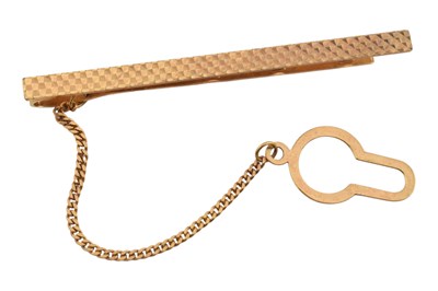 Lot 457 - ITALIAN 9CT GOLD TIE PIN