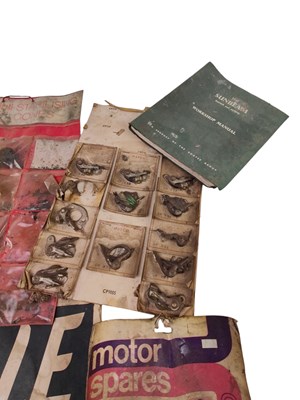 Lot 159 - MIXED SELECTION OF VINTAGE MOTORING EPHEMERA