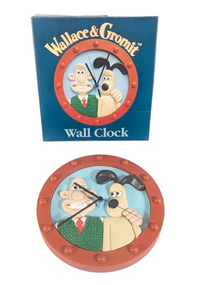 Lot 601 - WALLACE & GROMIT - VINTAGE WESCO WALL CLOCK