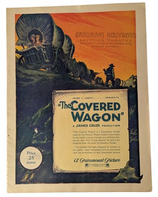 Lot 132 - THE COVERED WAGON (1923) - ORIGINAL PRESS BROCHURE