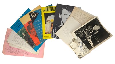 Lot 33 - ROCK AND ROLL - VINTAGE 1960S SHEET MUSIC + JERRY LEE LEWIS FAN ITEMS