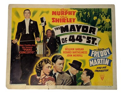 Lot 53 - MAYOR OF 44TH STREET (1942) - ORIGINAL ONE SHEET POSTER