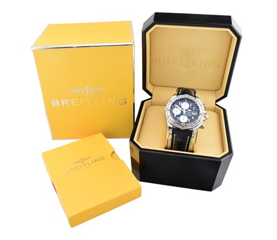 Lot 14 - BREITLING EVOLUTION CHRONOGRAPH AUTOMATIC WRISTWATCH