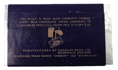 Lot 135 - CADBURYS DAIRY MILK - VINTAGE SHOP DISPLAY DUMMY BAR