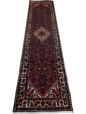 Lot 922 - VINTAGE 20TH CENTURY NORTH WEST PERSIAN MAYLAYER RUNNER RUG