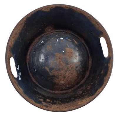 Lot 2 - SPRATT'S - EARLY 20TH CENTURY ENAMEL DOG BOWL