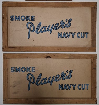 Lot 216 - PLAYER'S NAVY CUT - THREE ADVERTISING PANELS