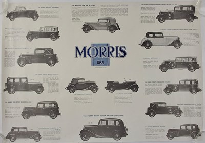 Lot 148 - MORRIS AUTOMOBILES - TWO VNITAGE EARLY TO MID 20TH CENTURY CAR POSTERS