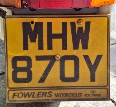 Lot 199 - MHW 870Y - 1982 HONDA NH80 79CC MOPED / MOTORCYCLE