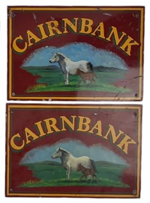 Lot 236 - VINTAGE ADVERTISING. THREE VINTAGE 20TH CENTURY SIGNS