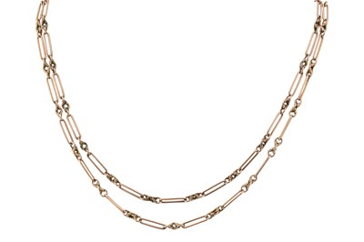 Lot 47 - GOLD LONG GUARD CHAIN