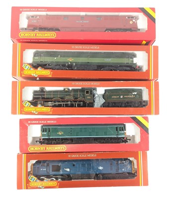 Lot 83 - MODEL RAILWAY - X5 HORNBY RAILWAYS 00 GAUGE LOCOMOTIVES