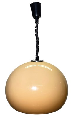 Lot 338 - HARVEY GUZZINI - BUD GRANDE XL - 60S RISE AND FALL CEILING LIGHT