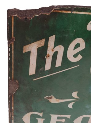 Lot 240 - CLIFTON TEA ROOMS - EARLY 20TH CENTURY ENAMEL SIGN