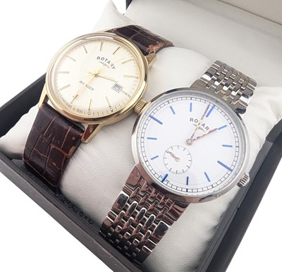 Lot 77 - ROTARY AVENGER & CANTERBURY GENTLEMANS WRISTWATCHES