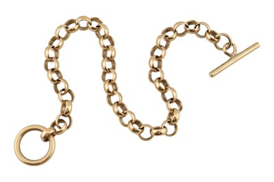 Lot 497 - 9CT GOLD BRACELET